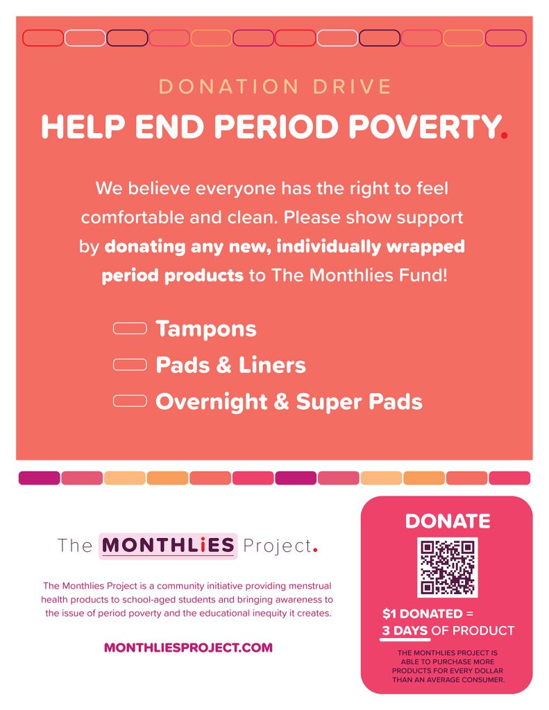 The Period Drive. Donate a Sanitary Pad.